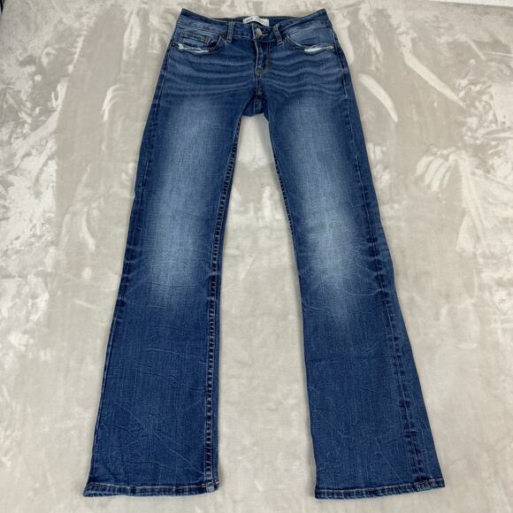 Buckle Denim - BKE Jeans Womens 26 Slim Fit Blue Denim Stella Bootcut Low Rise Y2K Preppy
